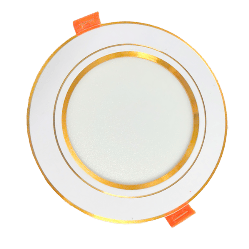 Đèn âm trần led downlight đế vàng