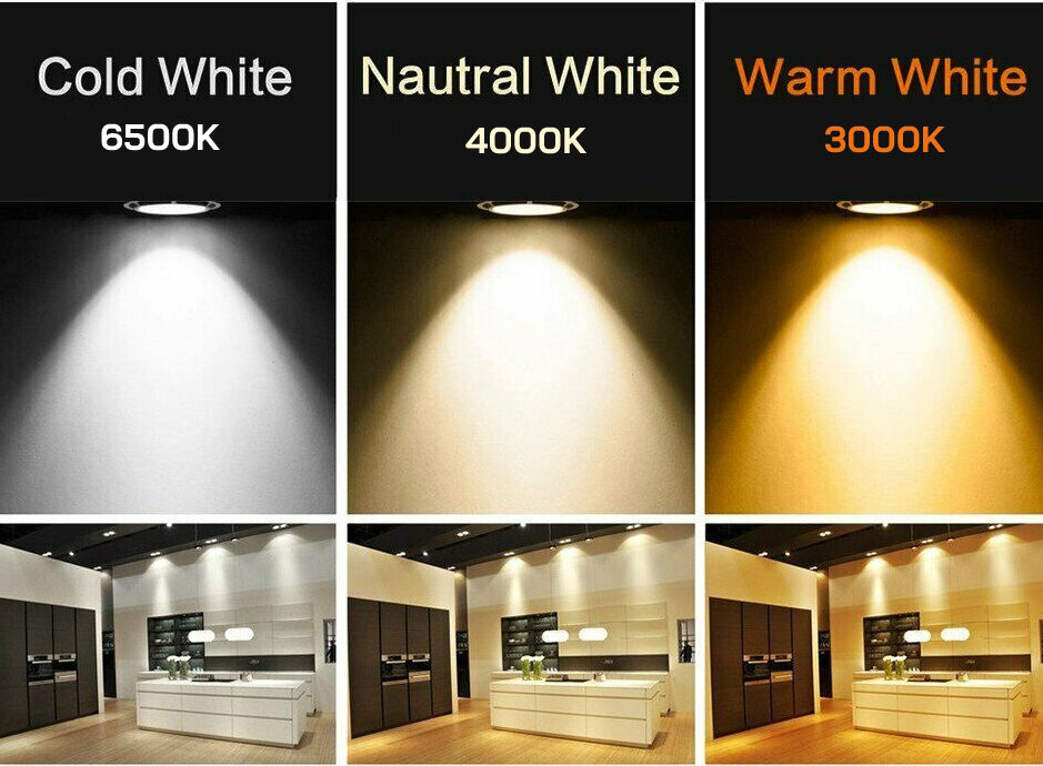 Cách sử dụng đèn led âm trần 3 màu