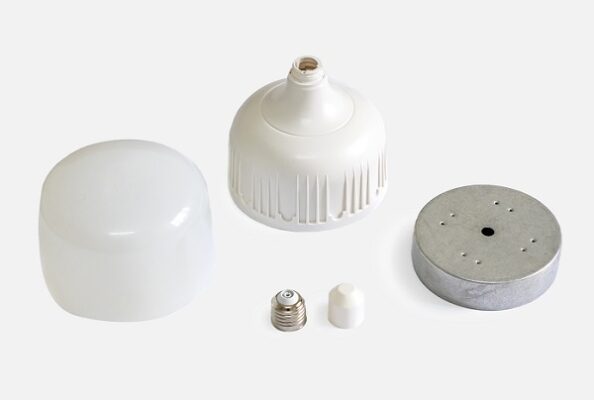 Phân phối, sản xuất linh kiện bóng đèn led bulb trụ đủ walt