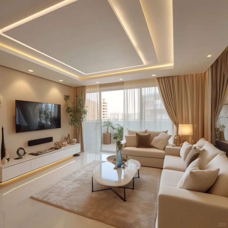 Đèn âm trần 3 màu tín lợi